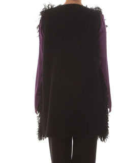 Jucca gilet in maglia da donna nero