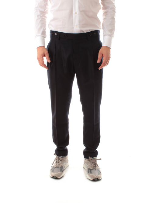 Berwich pantalone BARBER da uomo navy