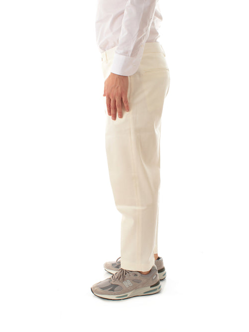 Berwich CHIAIA pantalone da uomo white