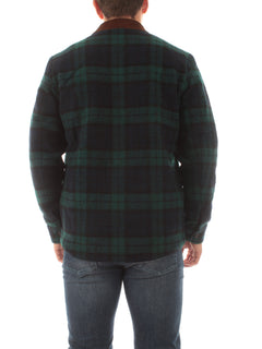 MC2 SAINT BARTH LANDECK OVESHIRT DA UOMO WOOL TARTAN TRTN65