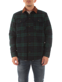 MC2 SAINT BARTH LANDECK OVESHIRT DA UOMO WOOL TARTAN TRTN65