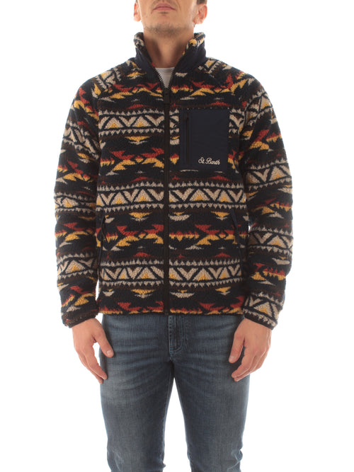 MC2 SAINT BARTH KEYSTONE P DA UOMO SHERPA NAVAJO PLAID 61