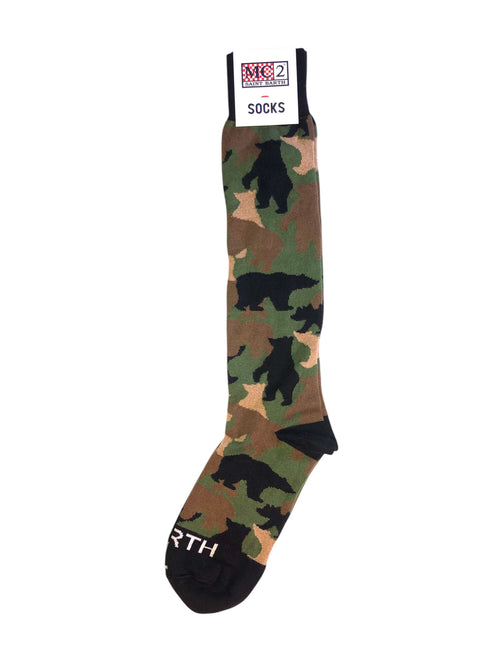 Mc2 Saint Barth sox calza lunga da uomo BEAR CAMO 00