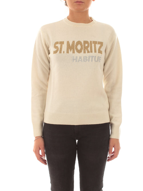 Mc2 Saint Barth New Queen maglia girocollo da donna ST MORITZ HABITUE 10