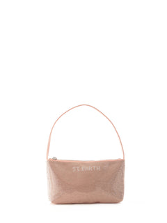 Mc2 Saint Barth STRASSY borsa mini con strass SB 27 ROSE GOLD da donna