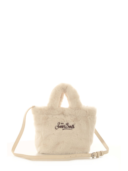 Mc2 Saint Barth Vanity Mini Soft borsa in ecopelliccia da donna FUR 1018 EMB