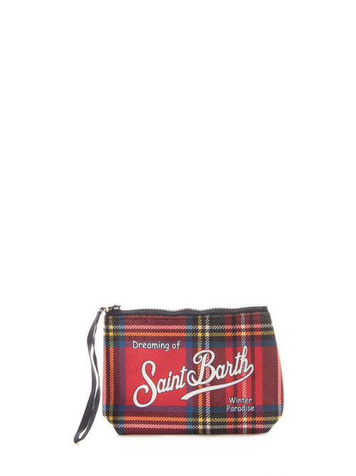 Mc2 Saint Barth Aline W holder bag pochette da donna TARTAN TRTN41