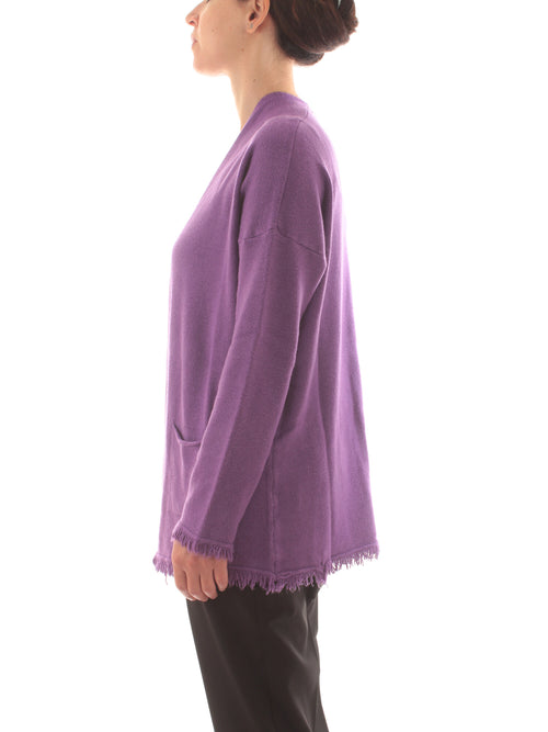 More by siste's cardigan sfrangiato da donna iris