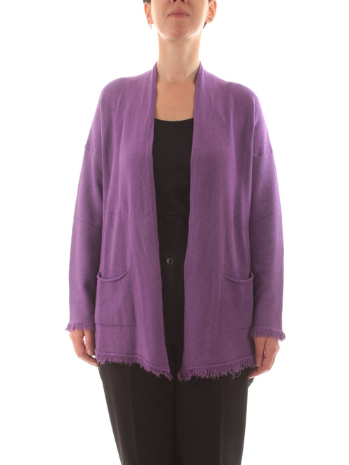 More by siste's cardigan sfrangiato da donna iris