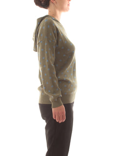 More by siste's cardigan a pois da donna militare/polvere