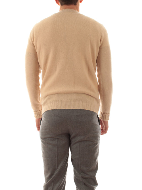 Drumohr maglia in cashmere da uomo crema