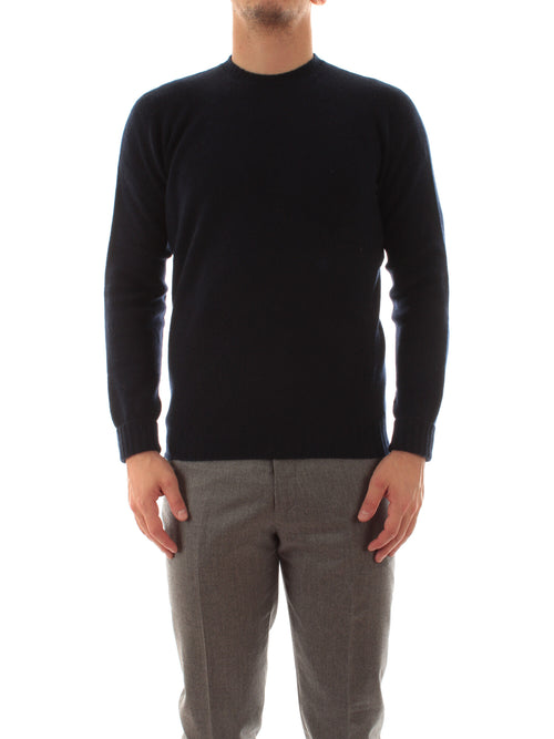 Drumohr maglia in cashmere da uomo blu