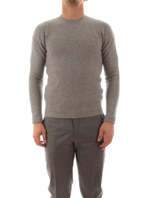 Drumohr maglia in cashmere da uomo grigio