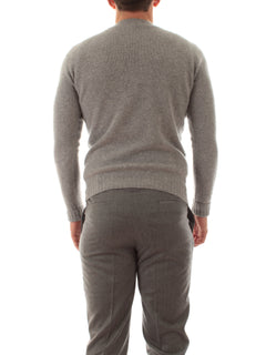 Drumohr maglia in cashmere da uomo grigio