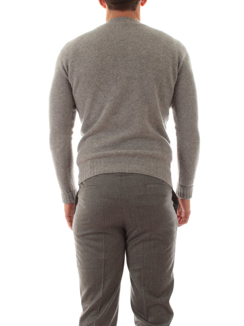Drumohr maglia in cashmere da uomo grigio