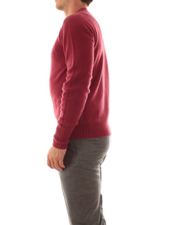 Drumohr maglia in cashmere da uomo rosso