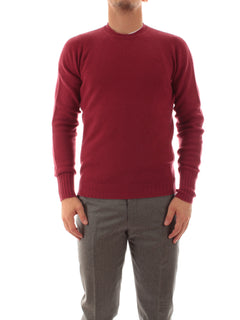 Drumohr maglia in cashmere da uomo rosso