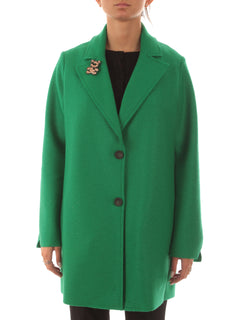 Guttha cappotto da donna verde