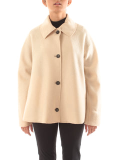 Guttha cappotto corto da donna white