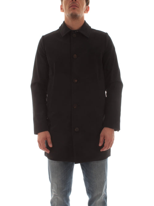 RRD-ROBERTO RICCI DESIGNS WINTER THERMO COAT DA UOMO BLUE BLACK