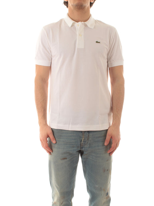 Lacoste polo classic fit da uomo bianco