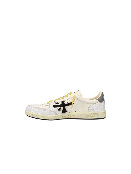 Premiata BSKT CLAY 7266 sneakers da uomo avorio/nero