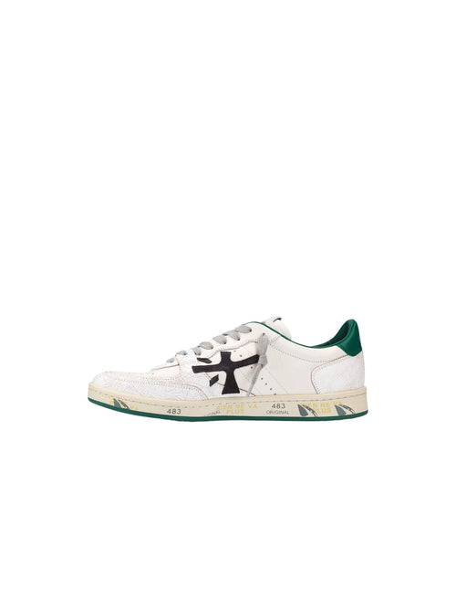 Premiata BSKT CLAY 6778 sneakers da uomo avorio/verde