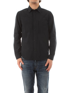 Woolrich CITY OVERSHIRT da uomo melton blue