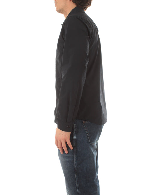 Woolrich CITY OVERSHIRT da uomo melton blue