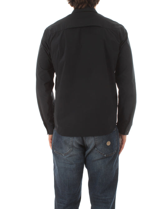 Woolrich CITY OVERSHIRT da uomo melton blue