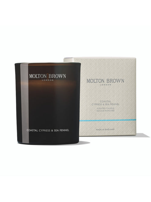 Molton Brown Coastal Cypress & Sea Fennel Candela a uno stoppino