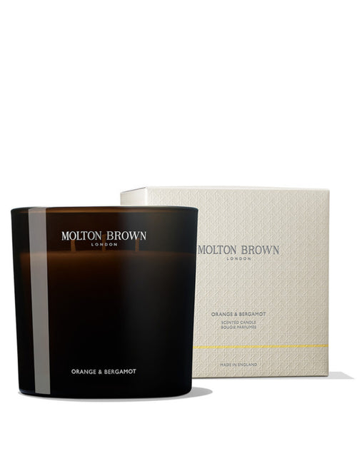 Molton Brown Orange & Bergamot Candela a tre stoppini