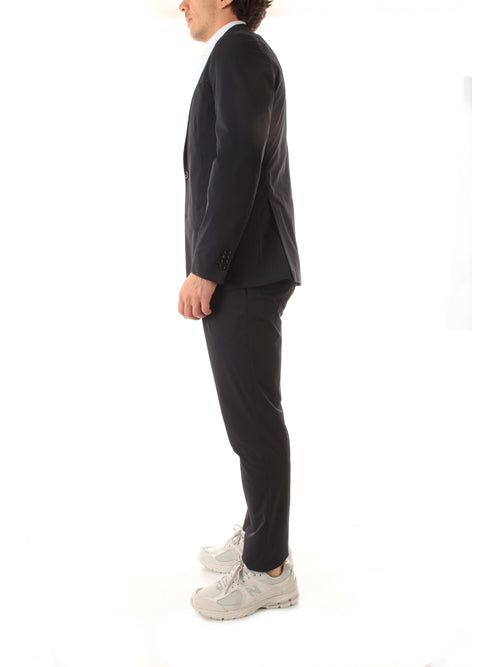 Lardini abito monopetto da uomo blu