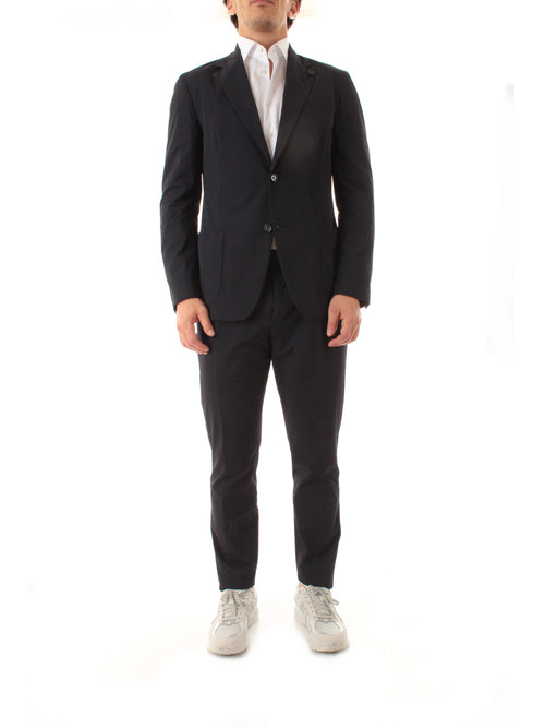 Lardini abito monopetto da uomo blu
