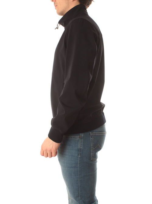 Montecore giubbino bomber aero twill da uomo dark blue