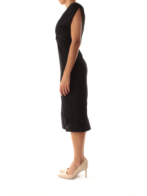 Mc2 Saint Barth MARINA abito in tessuto tecnico da donna 00 black