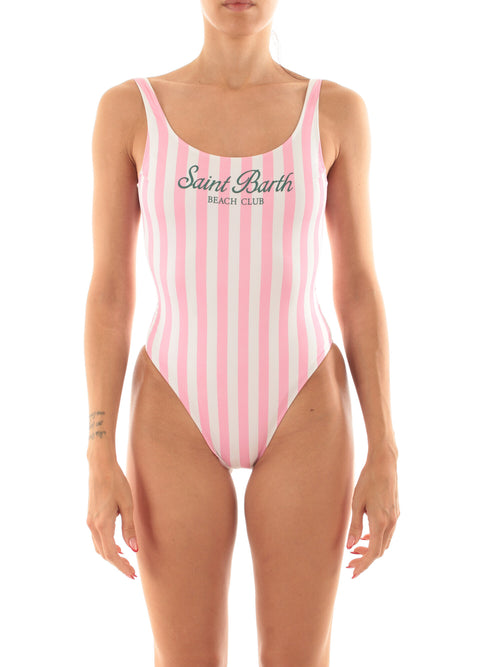 Mc2 Saint Barth costume intero LORA da donna SB BEACH STRIPES V 21