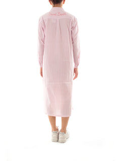 Mc2 Saint Barth abito da donna COTTON STRIPES 21 LUX EMB