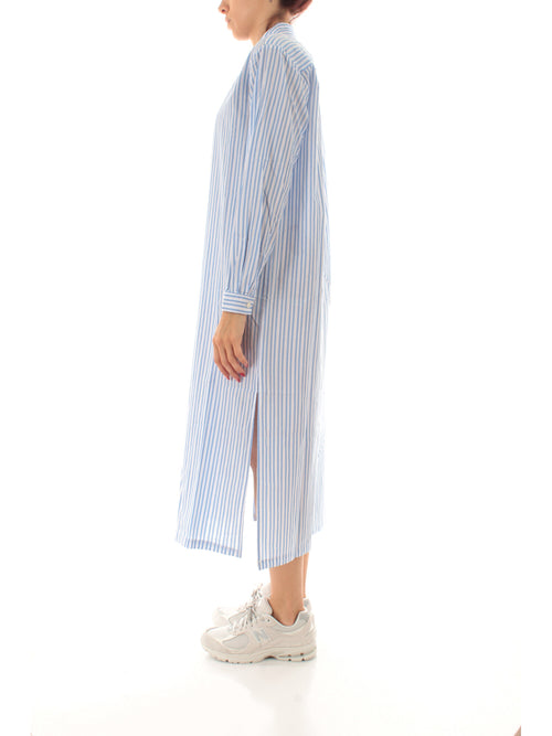Mc2 Saint Barth abito da donna COTTON STRIPES 31 LUX EMB