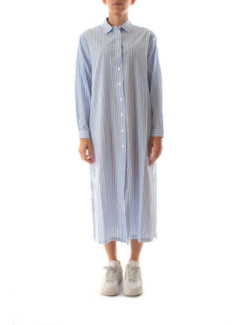 Mc2 Saint Barth abito da donna COTTON STRIPES 31 LUX EMB