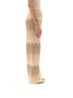 Mc2 Saint Barth AMALIA pantaloni wide leg da donna rachel sea wave 11