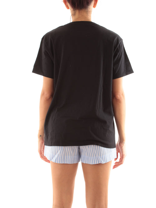 Mc2 Saint Barth EMILIE T-shirt da donna SONO NERA 00 EMB