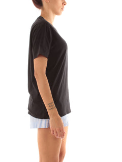 Mc2 Saint Barth EMILIE T-shirt da donna SONO NERA 00 EMB
