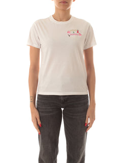 Mc2 Saint Barth EMILIE T-shirt da donna GOSSIP SHOPPING 01N EMB