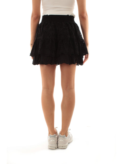 Mc2 Saint Barth EIVISSA minigonna da donna COTTON SUNFLOWER EMBRY 00