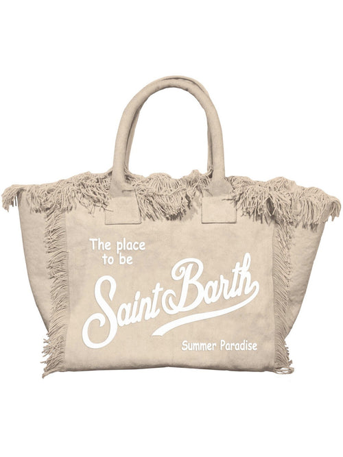 Mc2 Saint Barth VANITY borsa in canvas da donna 11 BEIGE