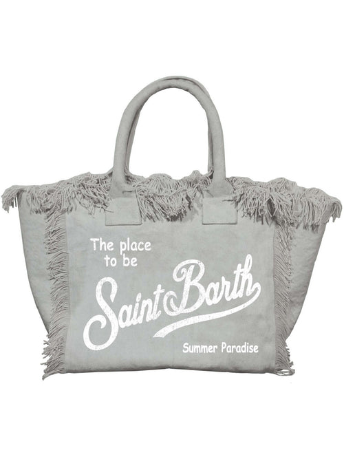 Mc2 Saint Barth VANITY borsa in canvas da donna 15 GREY