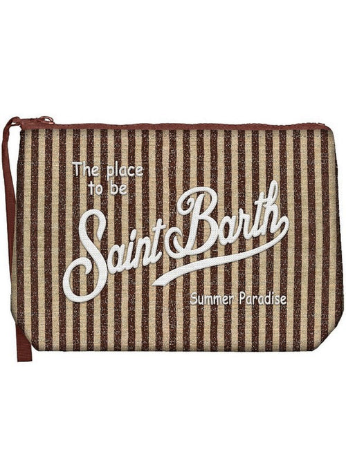 Mc2 Saint Barth ALINE LUREX pochette da donna LUREX STRIPES V 1118 EMB