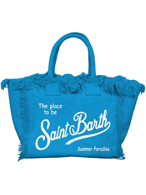 Mc2 Saint Barth COLETTE borsa in canvas da donna 32 TURQUOISE
