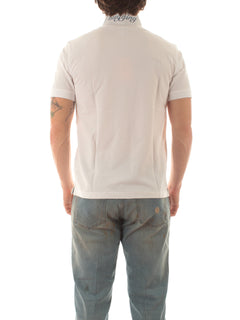 Sun 68 polo vintage da uomo bianco